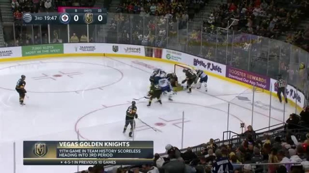 Winnepeg Jets vs. Vegas Golden Knights | Full Game Highlights