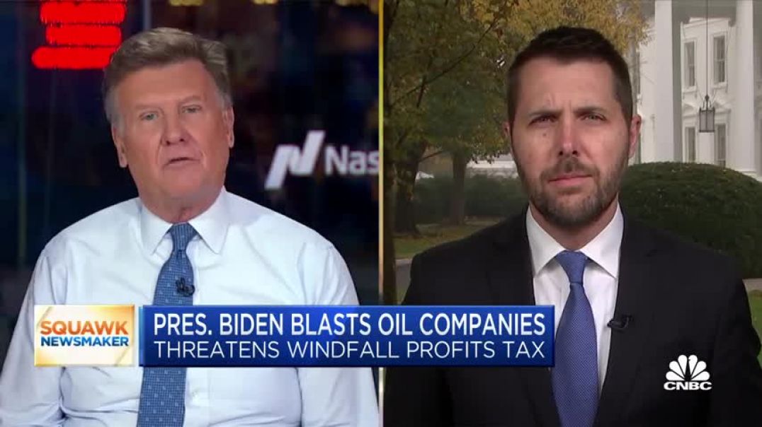 ⁣Biden wants Big Oil to reduce the historic margins they're charging, says White House economist