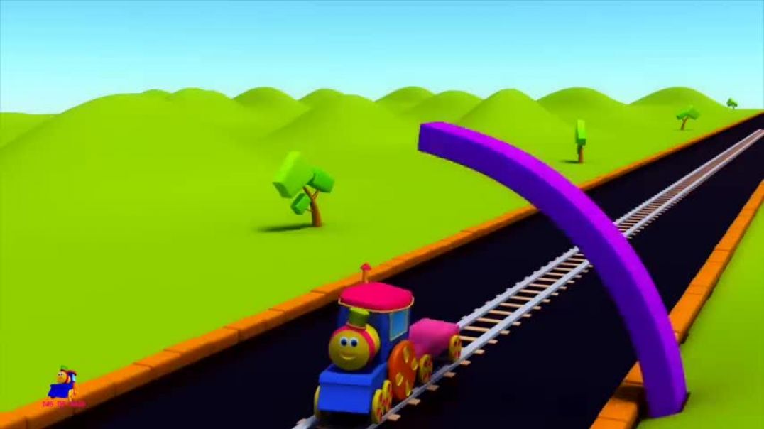 Colors Song   Learn Colors   Color Train   Bob The Train   Kids Tv   Children Songs