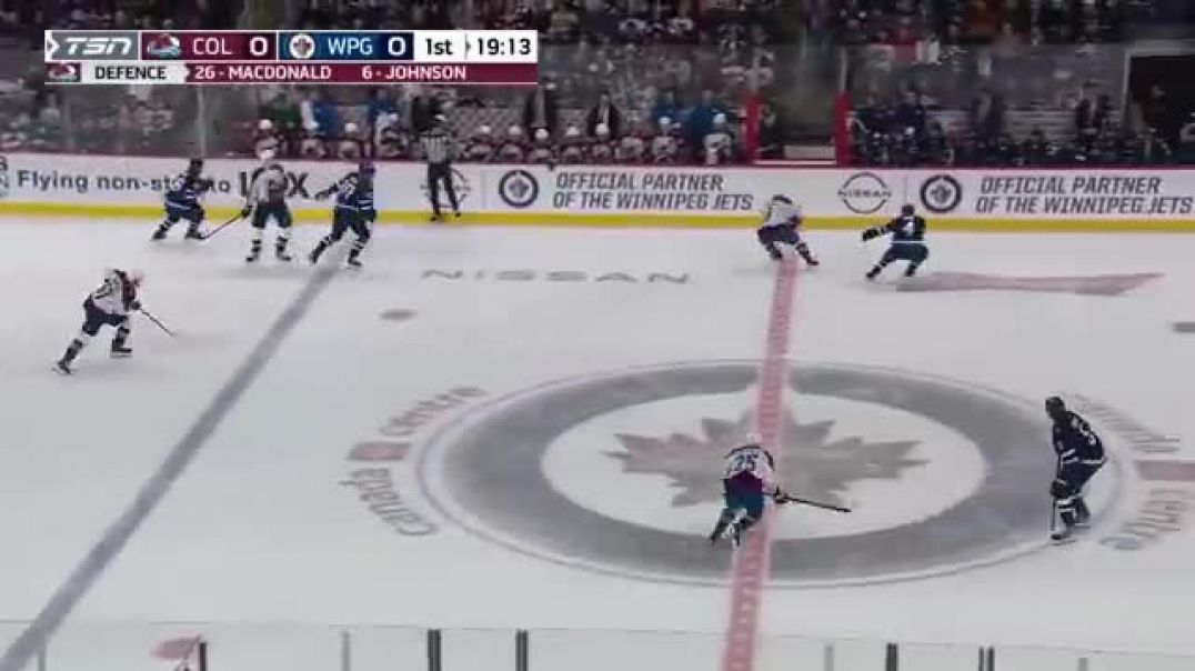 Avalanche @ Jets 11 29   NHL Highlights 2022