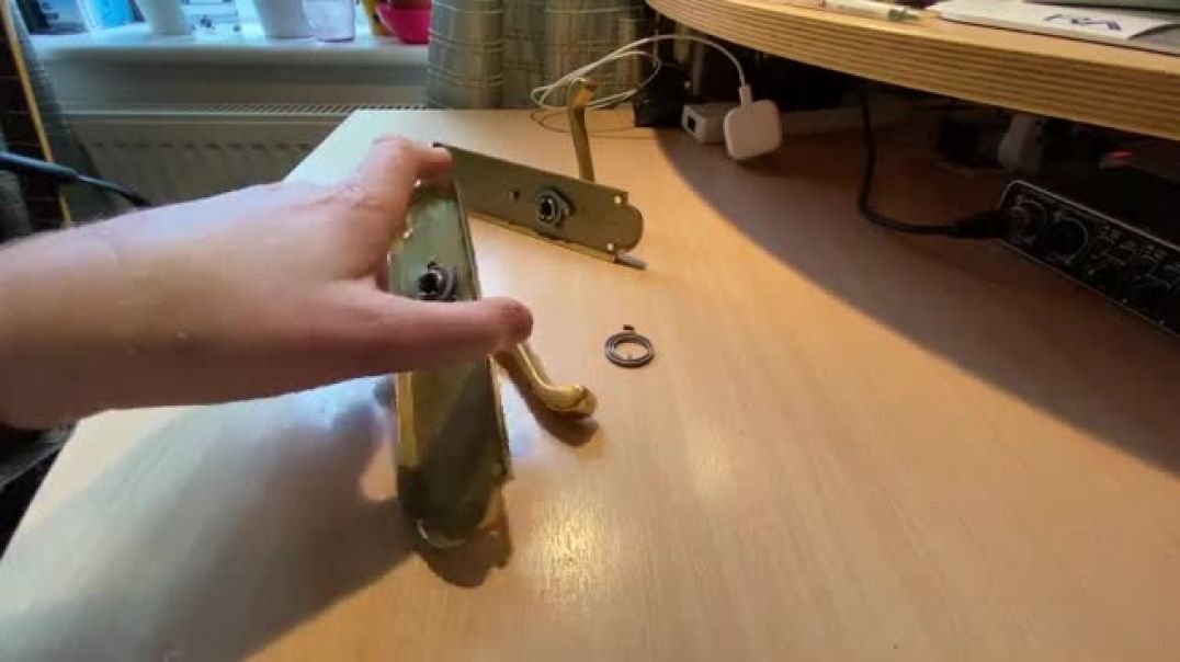 ⁣Brass Door Handle spring replacement - SAVE $$$