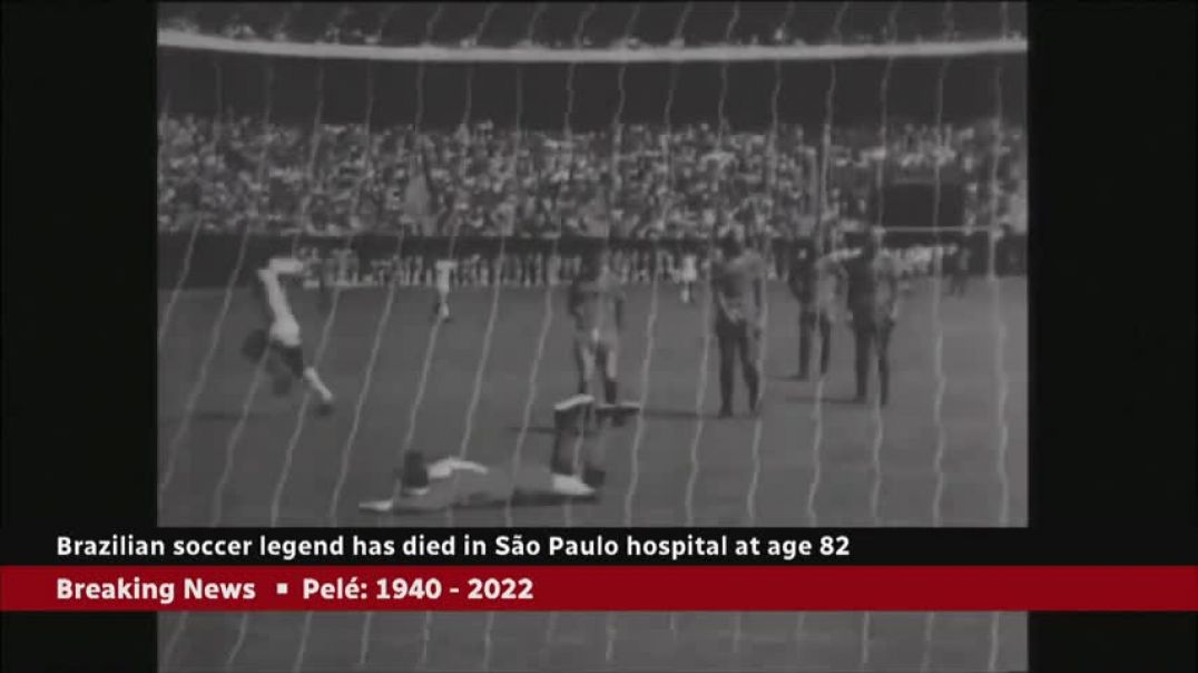 ⁣Pelé, the Brazilian soccer legend, dead at 82