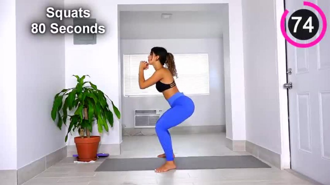 ⁣10 Minute Butt and Thigh Workout for a Bigger Butt - Exercises to Lift Your Butt and Get Fit Legs