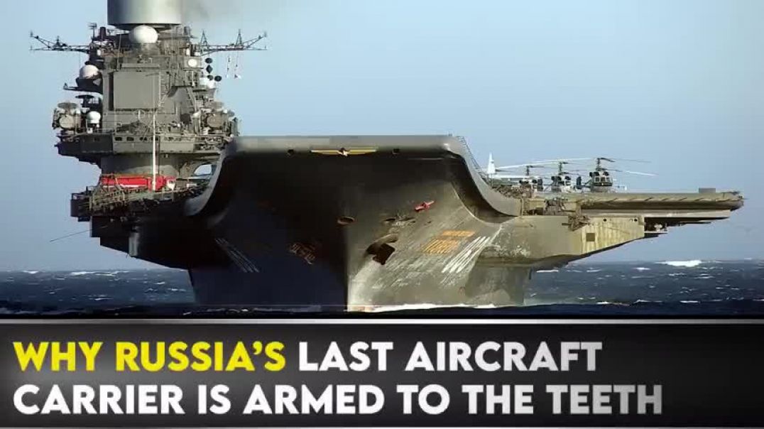 ⁣Russia's Only Aircraft Carrier Just a GIANT MISSILE TRUCK