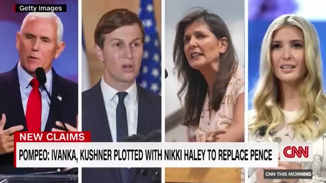 ⁣Haberman breaks down claims Kushner plotted to replace Pence