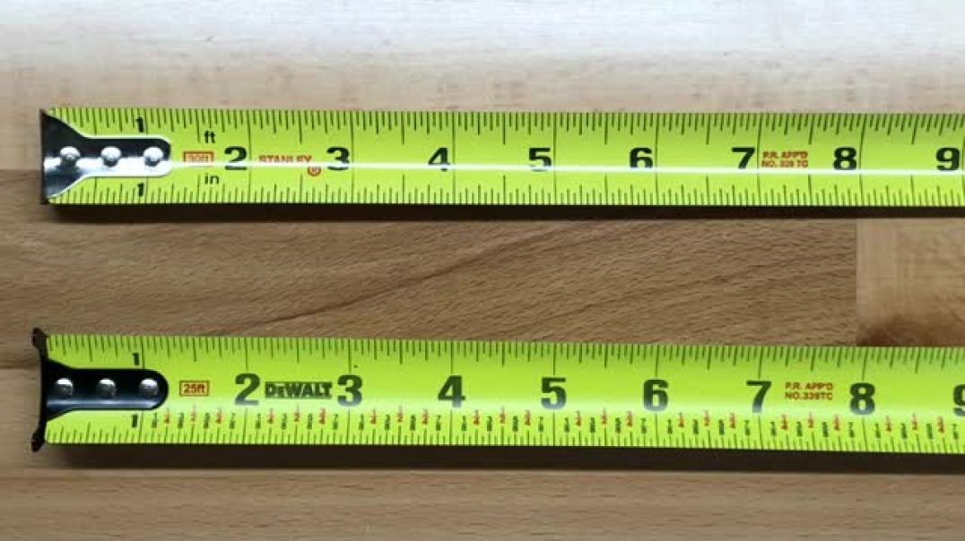 ⁣How to read a tape measure  Tips for reading a tape faster