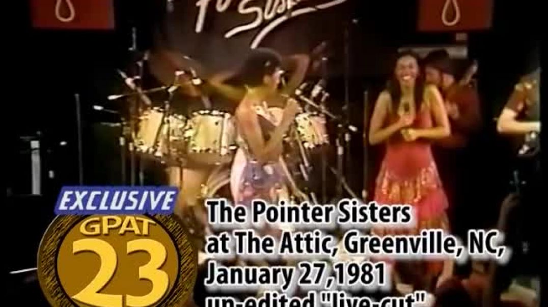 Fire  The Pointer Sisters at The Attic 1981