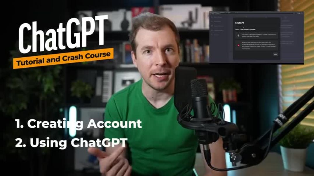 ⁣ChatGPT Tutorial - A Crash Course on Chat GPT for Beginners