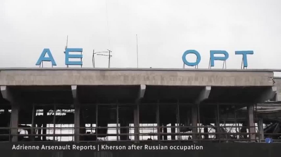 ⁣What the Russians left behind when they fled Kherson