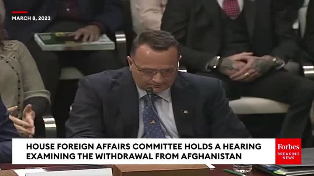 ⁣WATCH: Retired Lt. Col.'s Remarks Receive Thunderous Applause House Foreign Affairs Committee