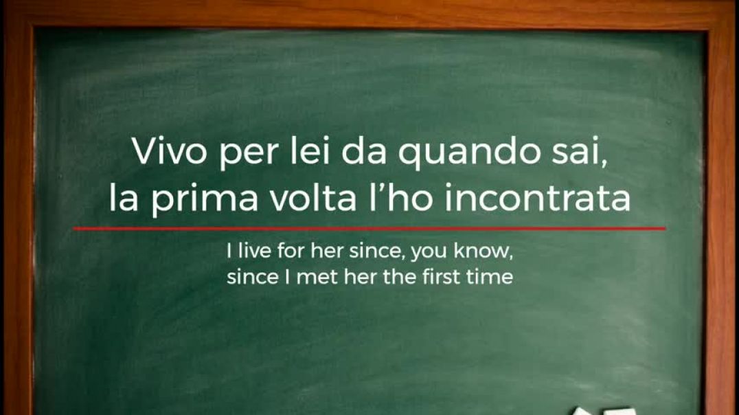 ⁣Vivo Per Lei - Andrea Bocelli [ENG lyrics, Italian song]