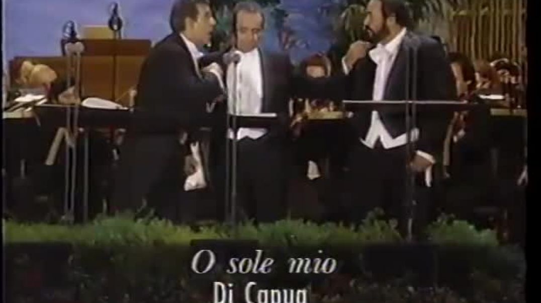 ⁣The 3 Tenors O Sole Mio 1994