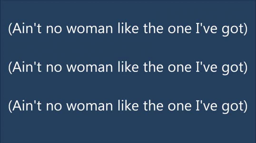 ⁣The Four Tops   Aint No Woman Like The One I Got Lyrics