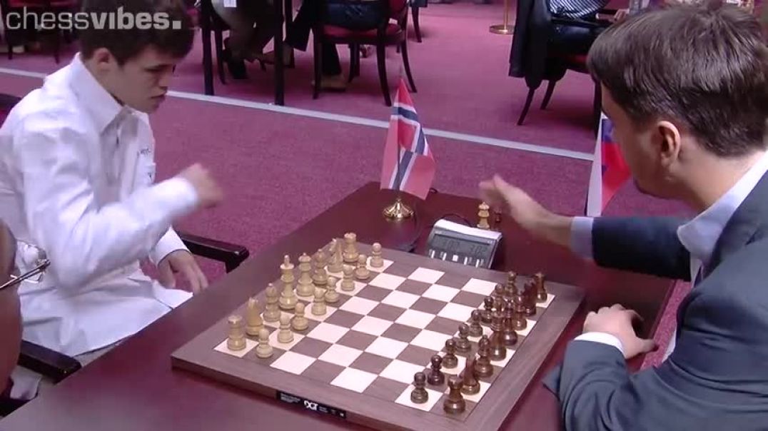 ⁣Carlsen-Morozevich, World Blitz Championship 2012