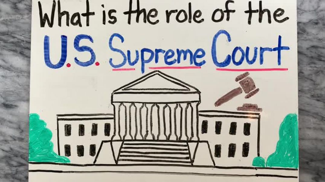 ⁣U.S Supreme Court Explained | What is the role of the U.S. Supreme Court? Judicial Branch Explained