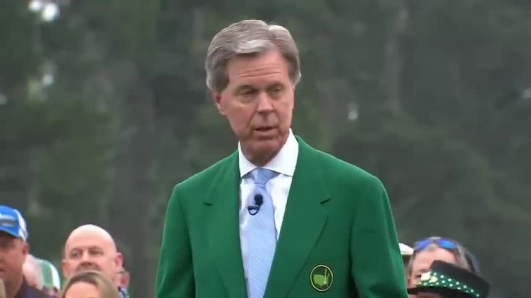 ⁣Gary Player, Jack Nicklaus and Tom Watson tee off to open the 2023 Masters