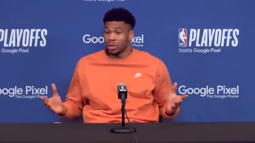 Giannis Got HEATED with a Reporter During Postgame Interview