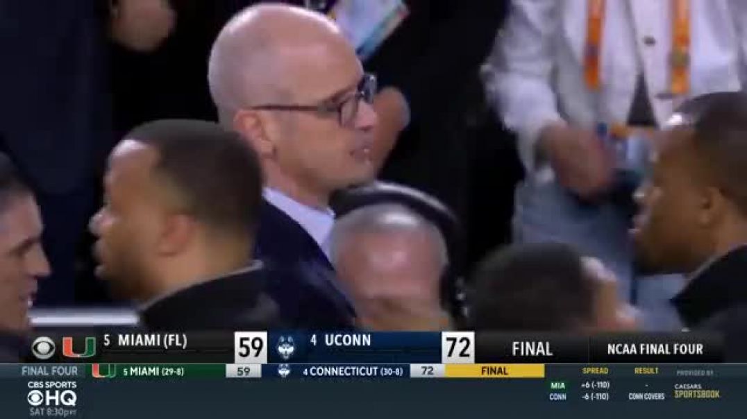 UConn DOMINATES Miami in Final Four Victory to Advance to National Championship   CBS Sports