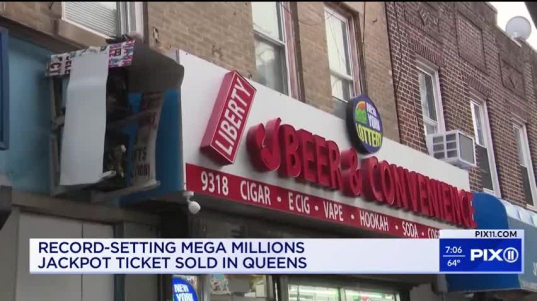 ⁣Winning ticket for $476M Mega Millions jackpot sold in Queens