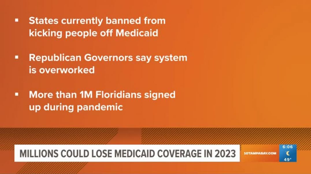 ⁣Millions of Americans could lose Medicaid coverage starting April 1