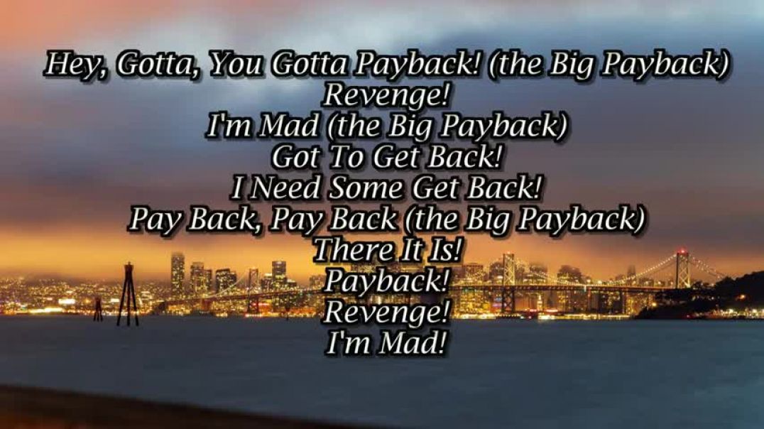 ⁣James Brown Sings (With Lyrics) -The Payback