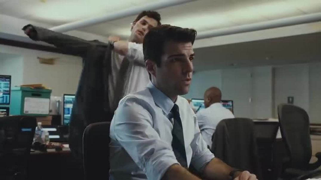 ⁣Margin Call (2011) - Peter Sullivan discovers the firm's projected losses on MBS products