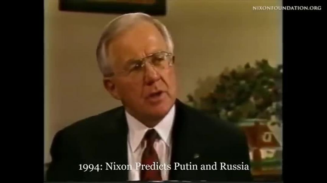 ⁣Richard Nixon Predicted Putin and Russia (1994)