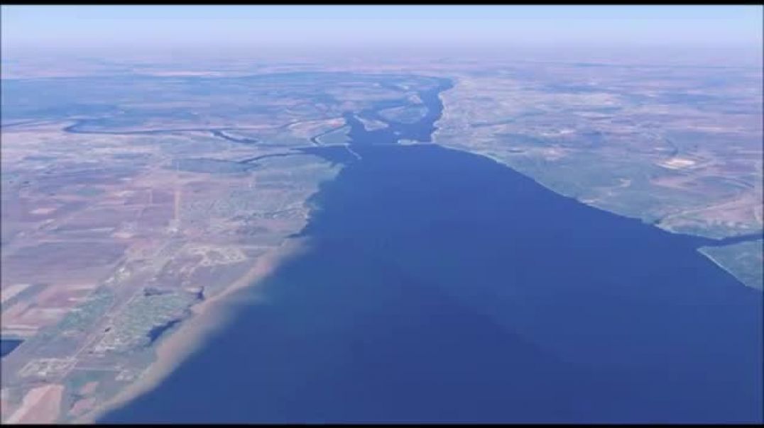 Volga River воздушный тур по волге aerial tour virtual