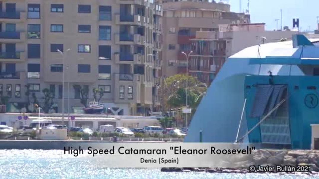 ⁣NEW High Speed Catamaran  Eleanor Roosevelt  longest fast ferry in the world (123m)!