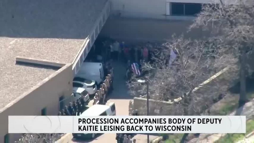⁣Wisconsin Deputy Kaitie Leising killed while asking driver to do field sobriety test
