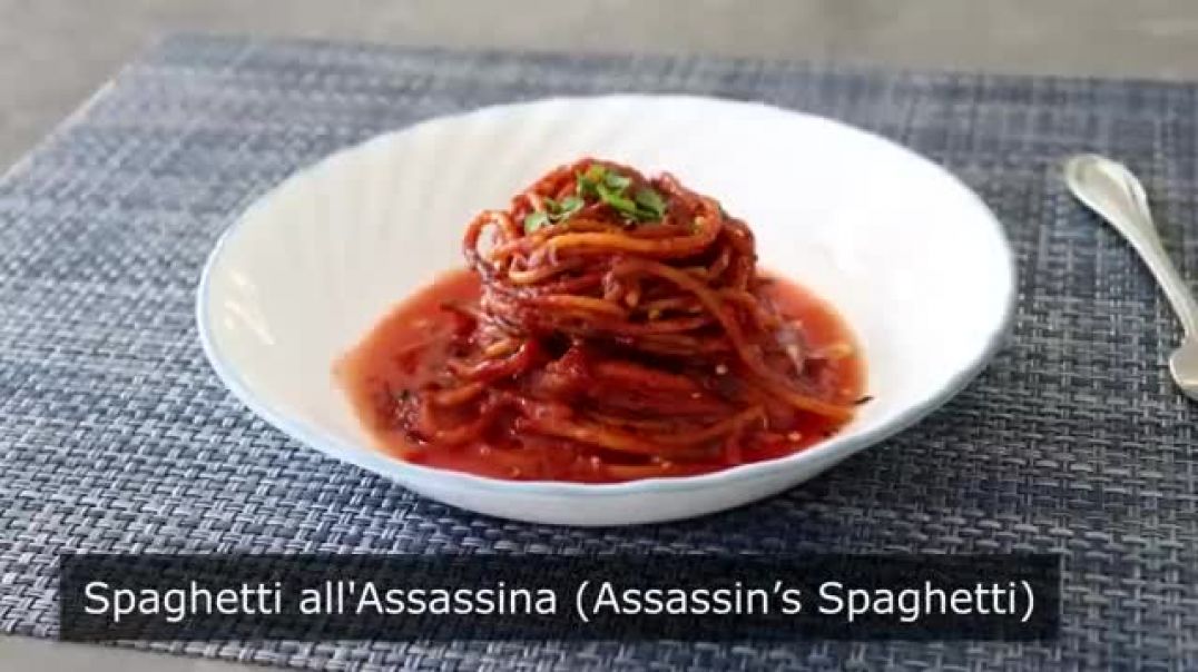 ⁣Spaghetti all'Assassina (Assassin’s Spaghetti) - Food Wishes
