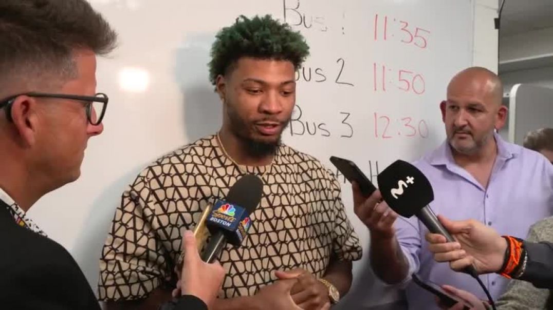 ⁣Marcus Smart after Game 6 If you didn’t know who D-White is, you know now   NBA on ESPN