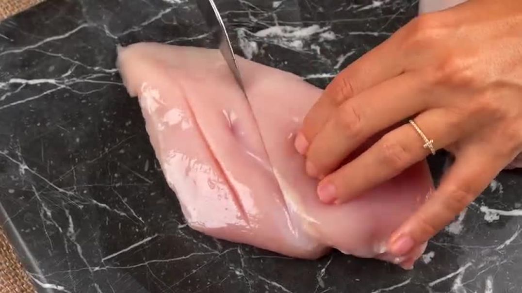Das leckerste und einfachste Hähnchenbrustrezept, das Sie in 10 Minuten zubereiten können!