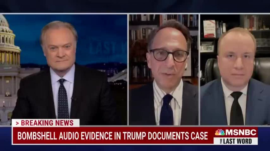 ‘This is game over’ Andrew Weissmann on bombshell Trump audio recording