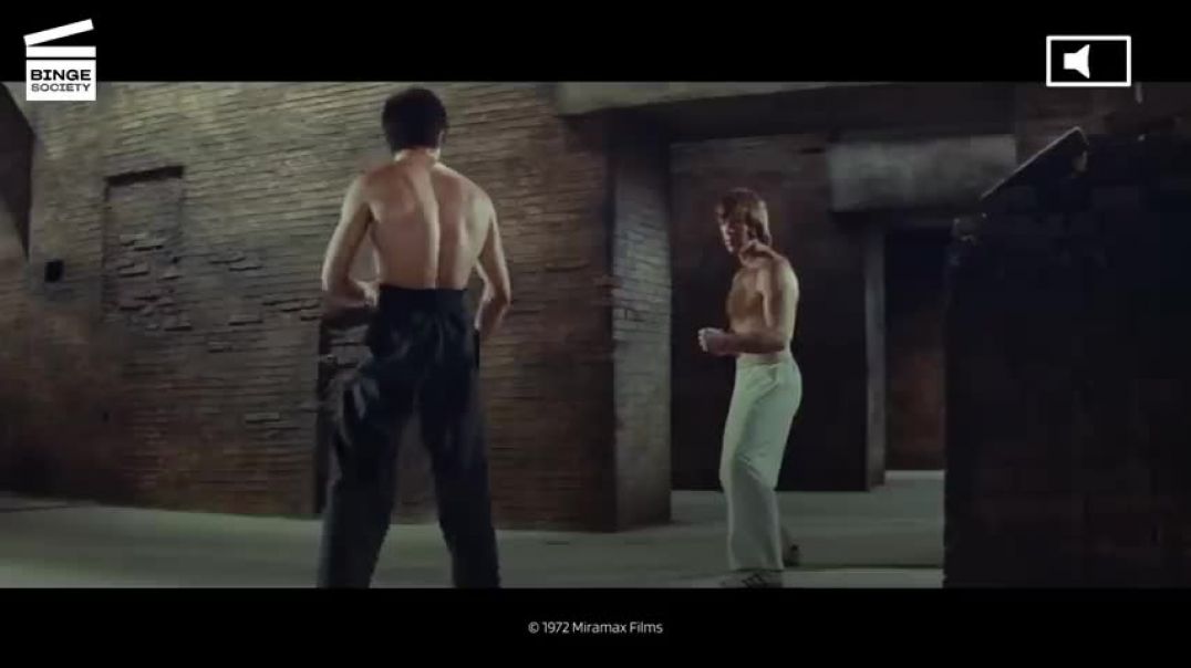 ⁣The Way of the Dragon Bruce Lee vs Chuck Norris