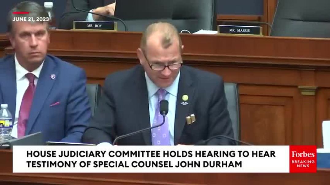 ⁣Troy Nehls Brings Up Swalwell's 'Alleged Affair' Questioning Durham About '