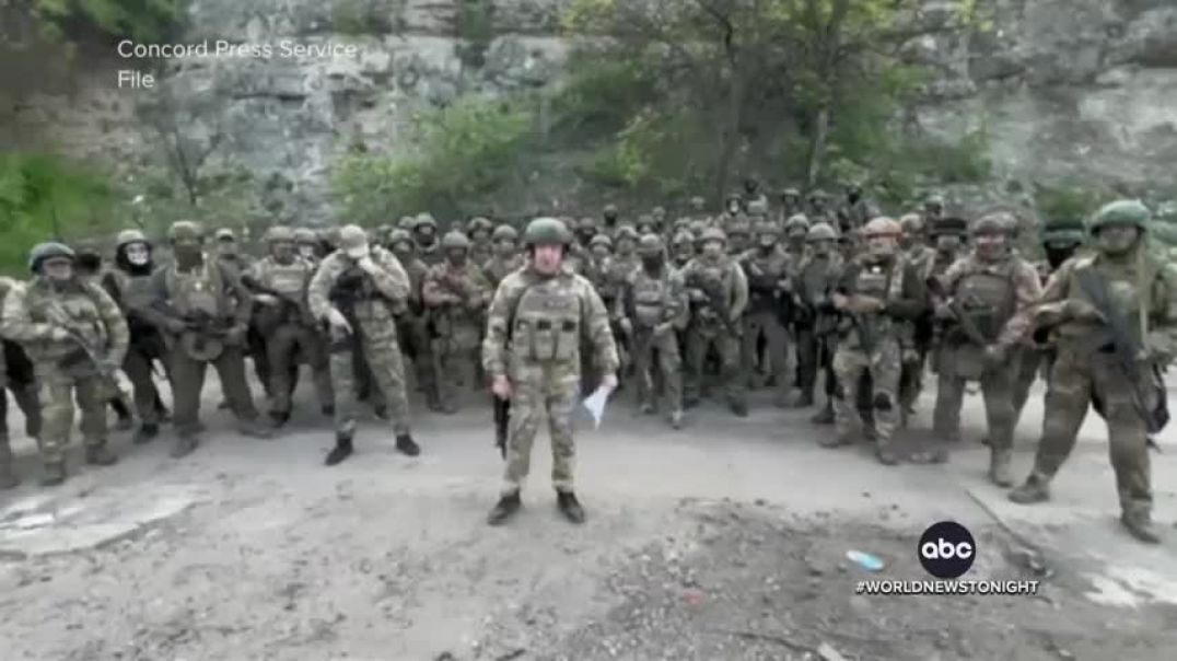 Russian mercenary chief calls for armed rebellion
