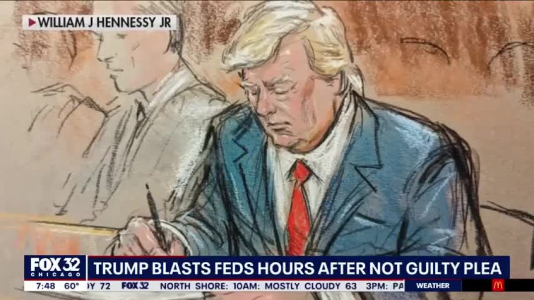 Donald Trump blasts feds hours after not guilty plea in federal indictment