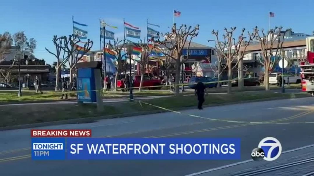 ⁣6 injured after multiple shootings near Fisherman's Wharf in SF, police say