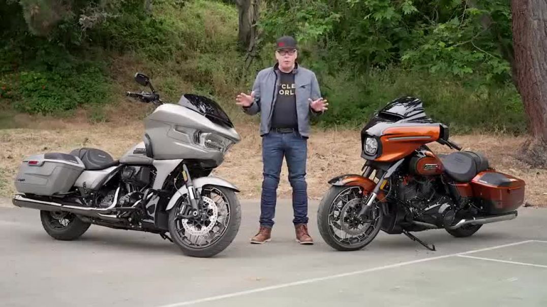 ⁣FIRST To Ride The 2023 HARLEY CVO Road Glide and CVO Street Glide