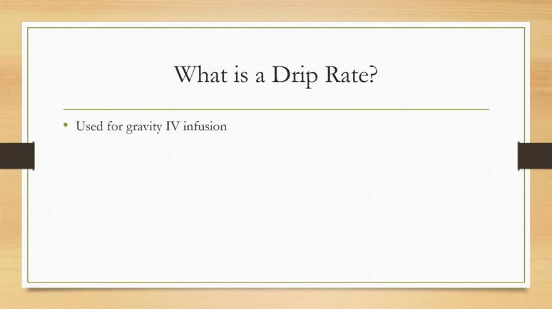 ⁣How to Calculate IV Drip Rates the EASY way!! (3 Step Method)