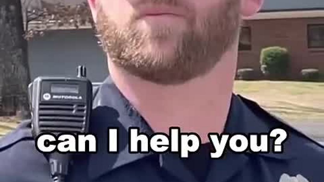 ID Refusal & Cops Owned! Man Orders Lunch From Dumb Tyrant Cop! Epic Police Fail #shorts
