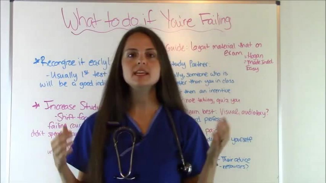 ⁣I'm Failing Nursing School | What to do if You Fail a Class?