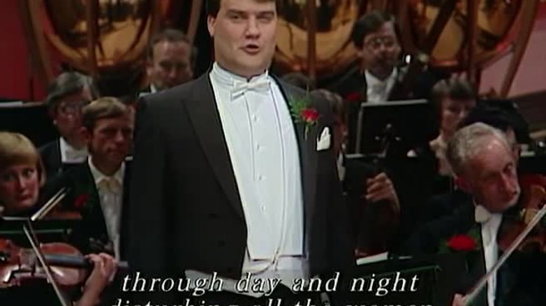 Bryn Terfel - Non più andrai from The Marriage of Figaro (CSOTW, 17th June 1989)