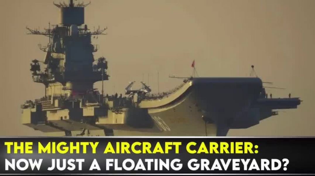 The Mighty Aircraft Carrier Now Just a Floating Graveyard