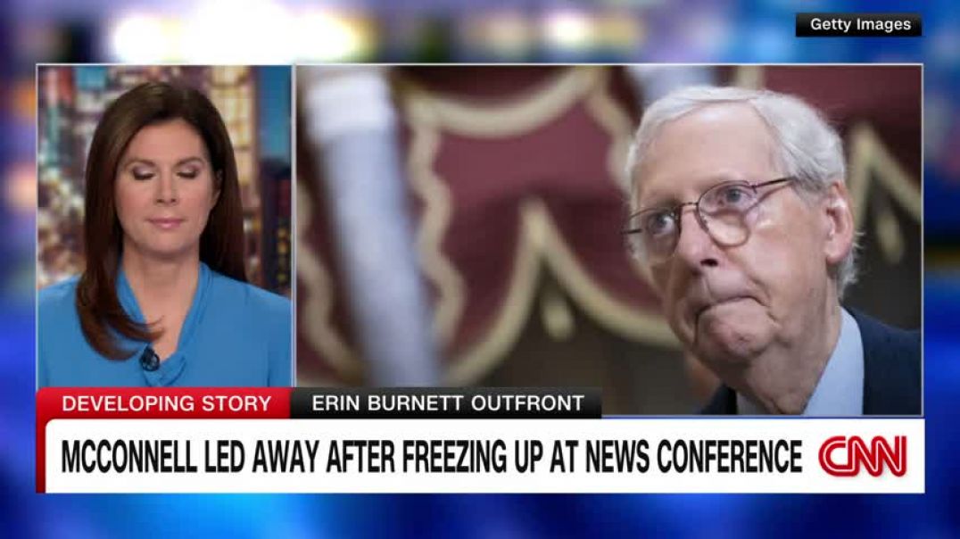 ⁣Sen. Mitch McConnell speaks out after freezing up during news conference