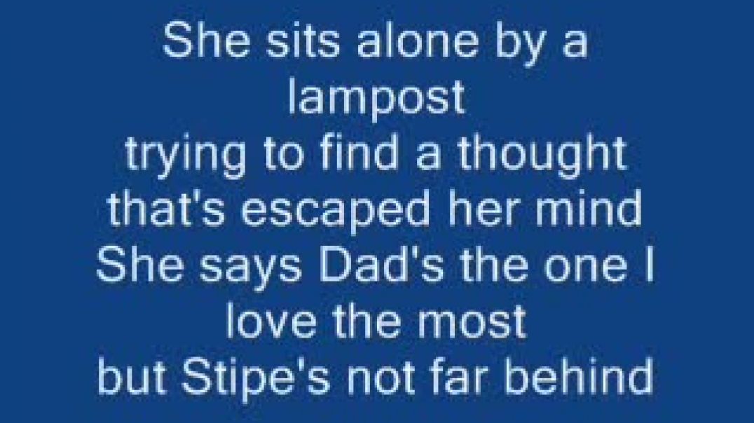 ⁣Hootie and the Blowfish - Let her cry Lyrics on screen