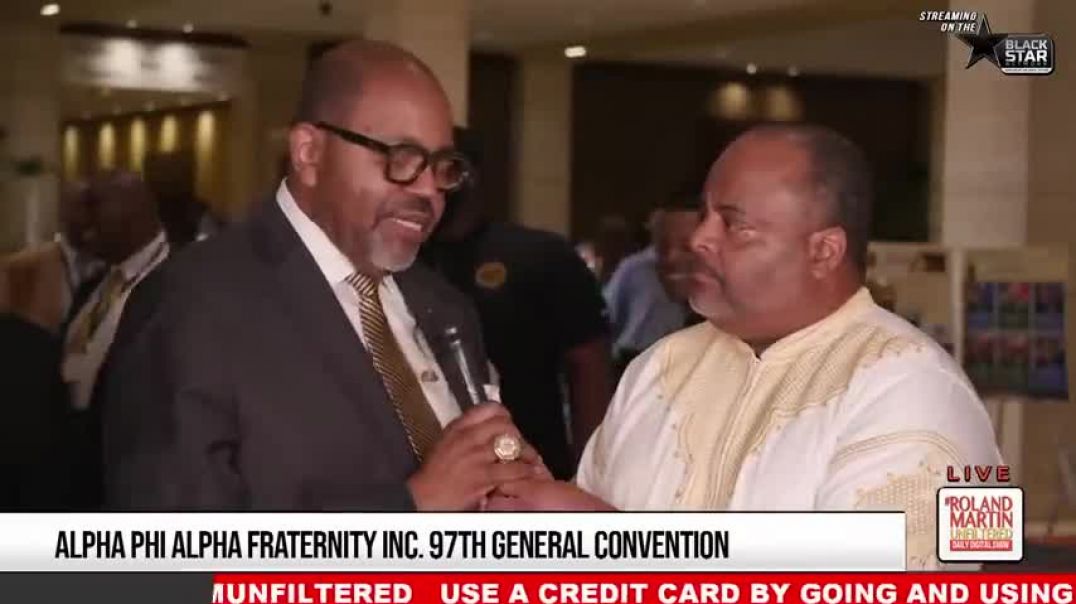 ⁣Alpha Phi Alpha MOVES 2025 Convention Out Of Florida Over ‘RACIST’ Policies   Roland Martin