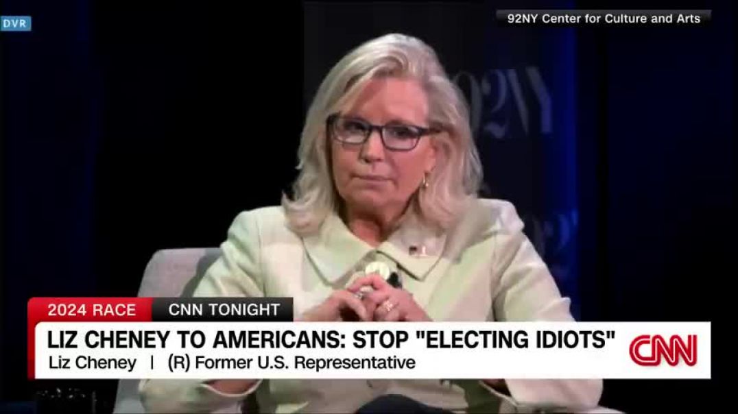 ⁣'We're electing idiots': Liz Cheney blasts state of American politics