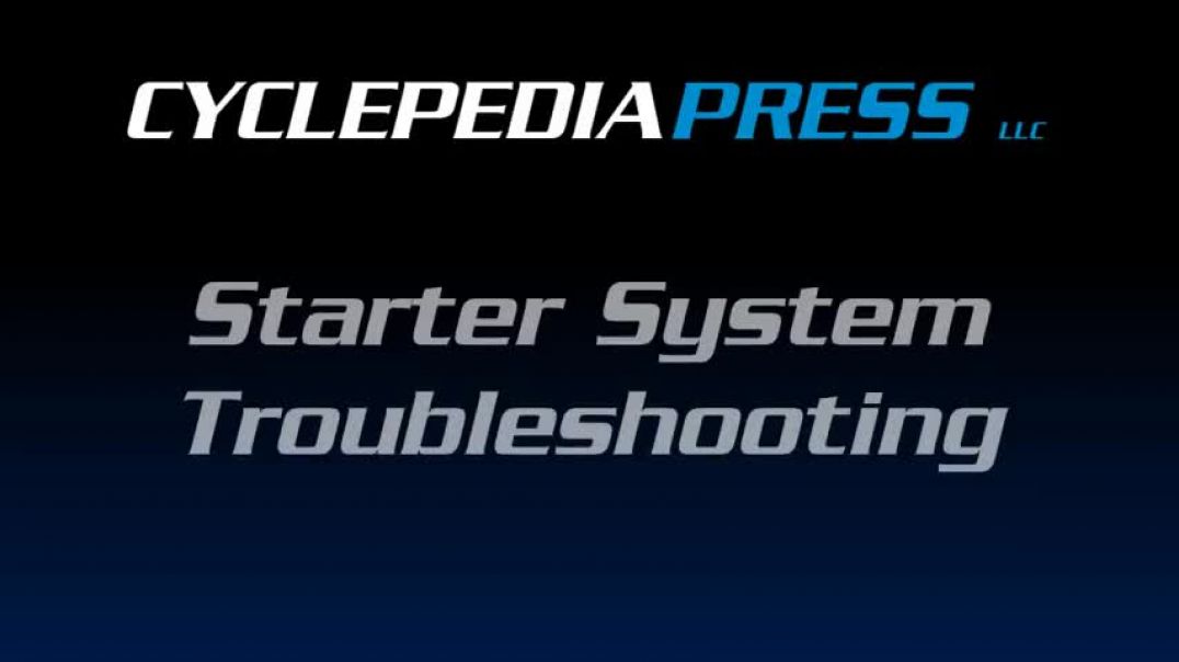 ⁣Starter System Troubleshooting